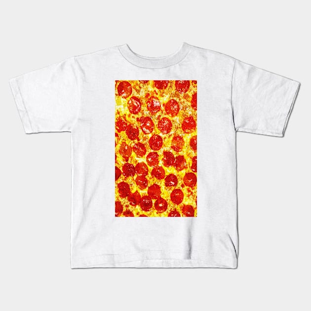 Pizza Kids T-Shirt by Bethany-Bailey